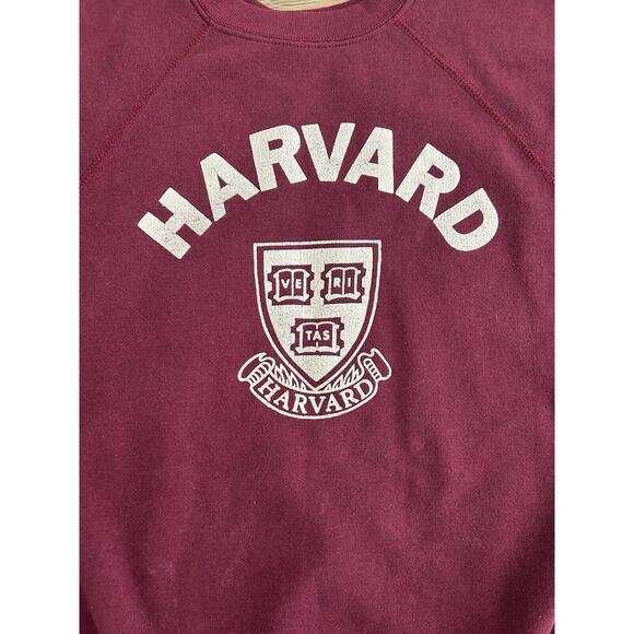 Vintage Harvard Sweatshirt By Lee Made‎ In The USA Burgundy Men’s L - Picture 1 of 6